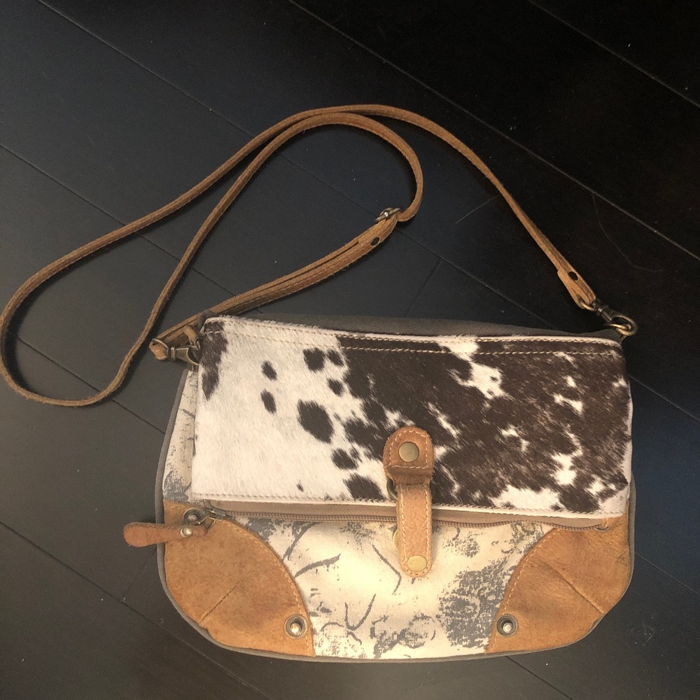 Cottagecore Earthtone Country Cross Shoulder Leather Myra Bag